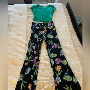adrienne vitta dna tropical pants